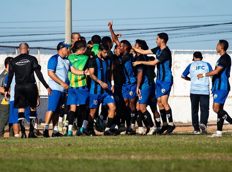 QFC vence Rio Grande e fica perto do título e do acesso — Foto: Daniel Santos