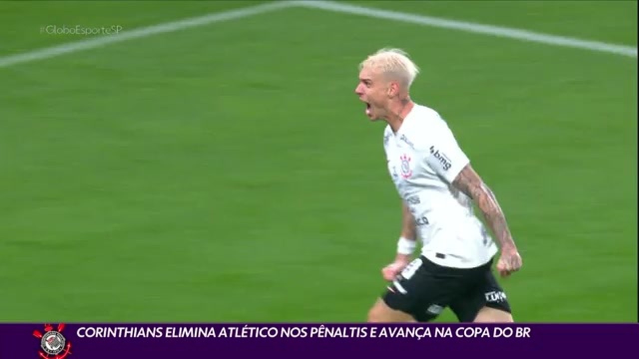 Corinthians elimina Atlético-MG nos pênaltis e avança na Copa do Brasil
