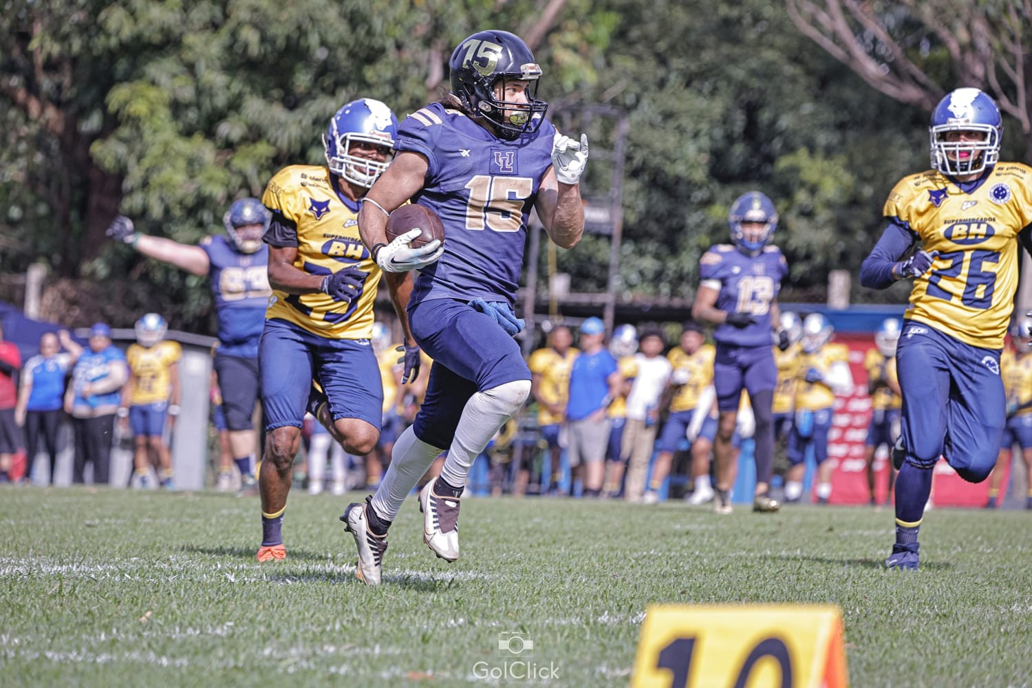 É campeão! Uberlândia Lobos vence Cruzeiro e conquista fase regional do Mineiro de Futebol Americano