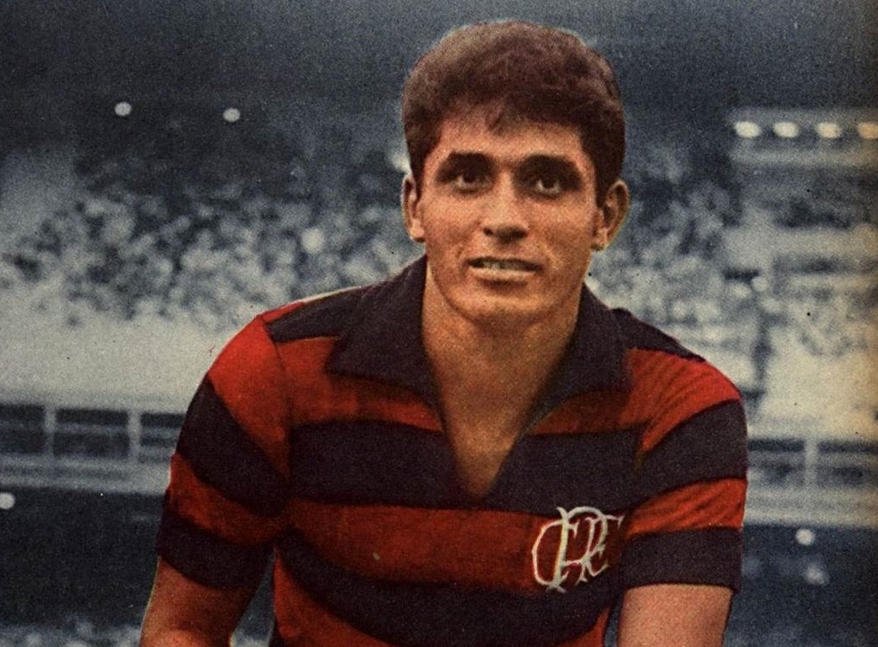 Paulo Henrique pelo Flamengo em 1966 � Foto: Arquivo/FlaMem�ria