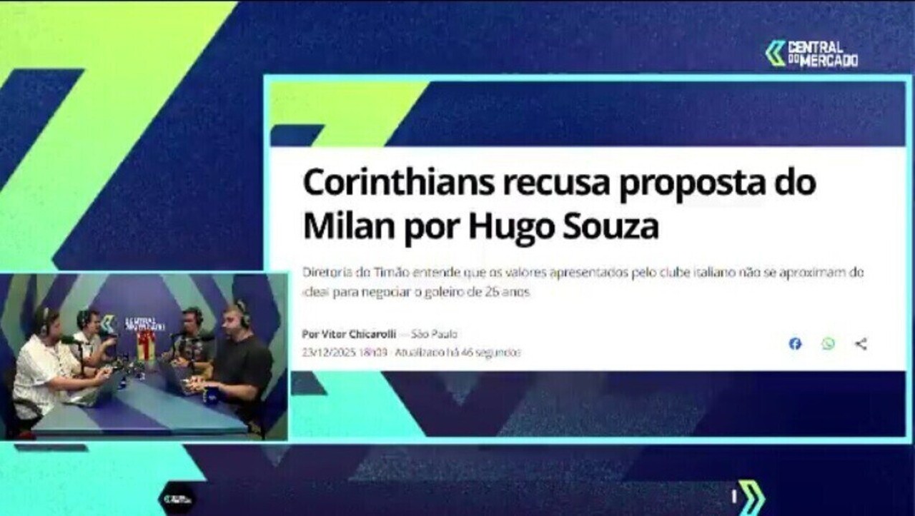 Corinthians desafia Palmeiras e Vasco com sugestões criativas de pratos natalinos em alfinetadas gastronômicas