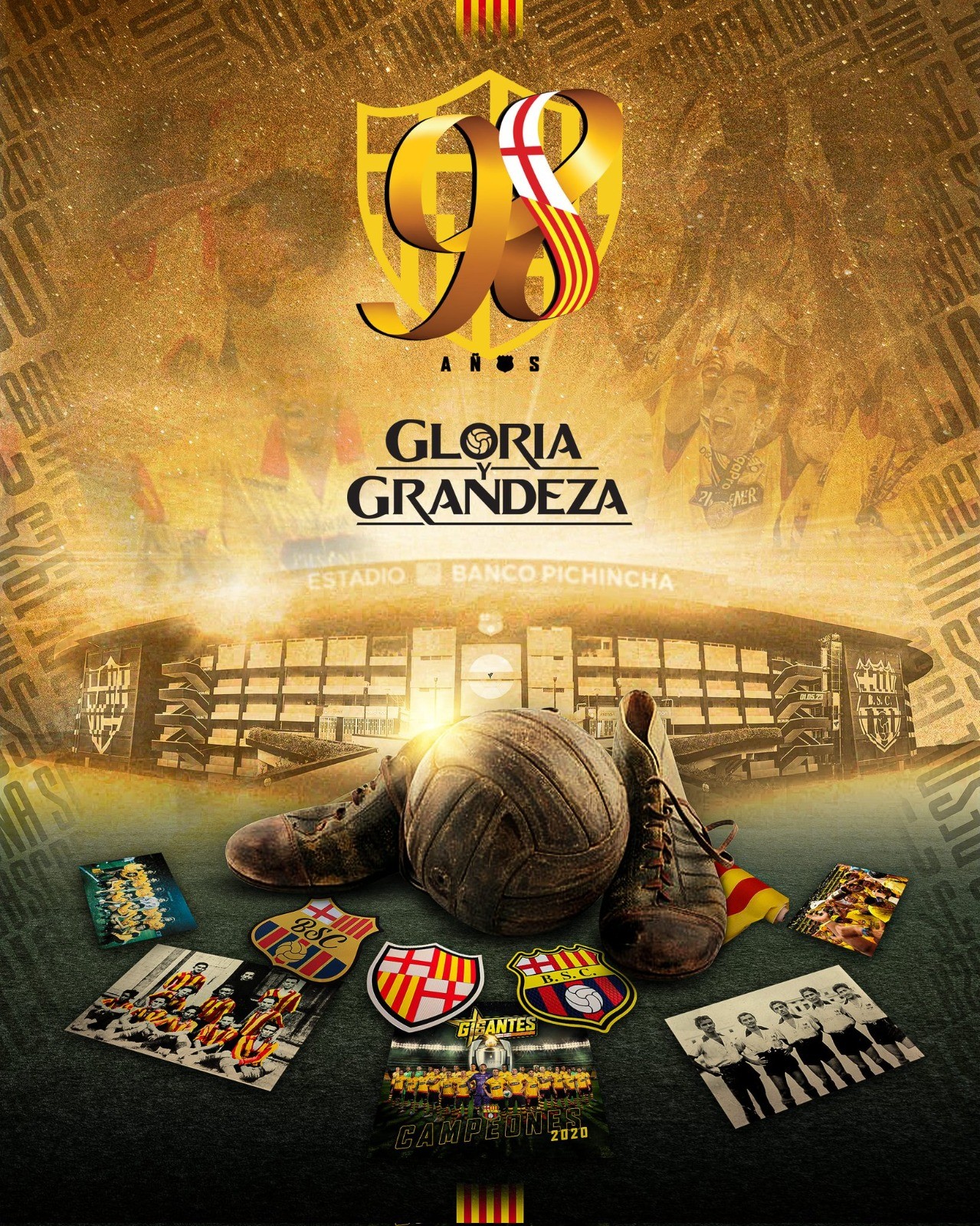 Rival do Palmeiras, Barcelona vive clima de festa por aniversário e tem