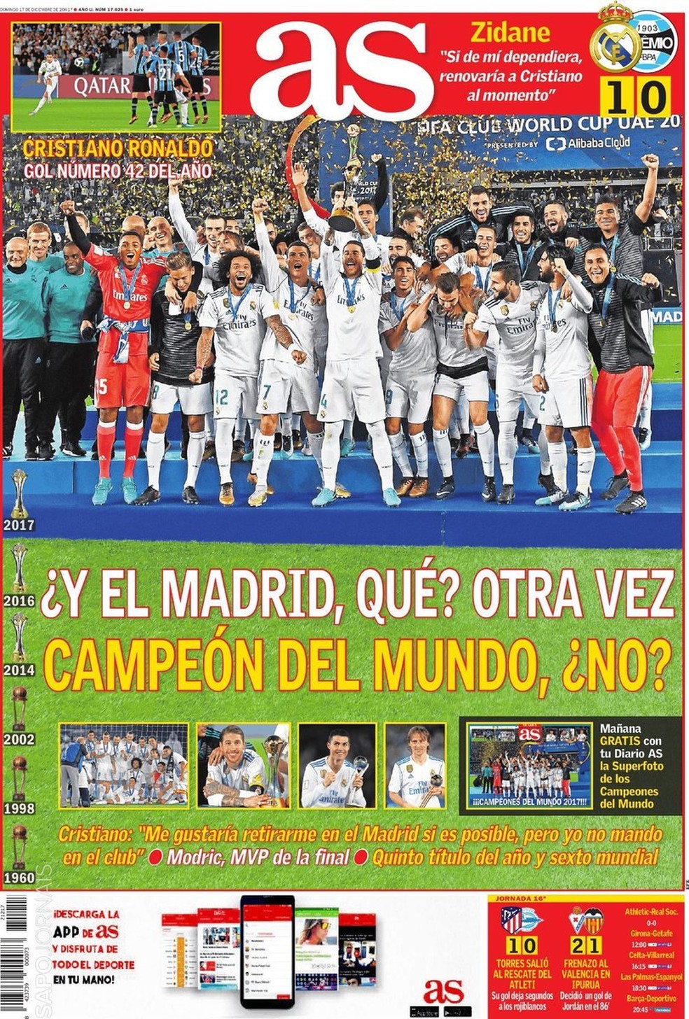 Real Madrid é o primeiro a ostentar título mundial de futebol e basquete