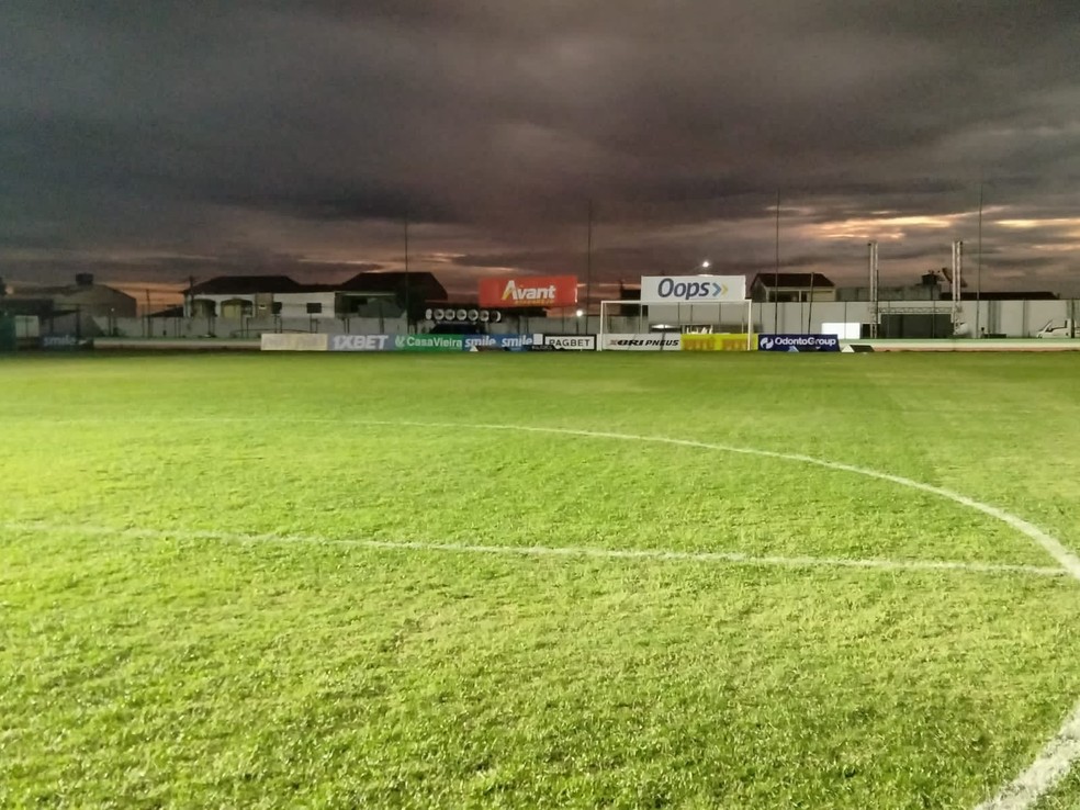 Estádio Juca Sampaio, em Palmeira dos Índios — Foto: Augusto Oliveira/ASCOM FAF