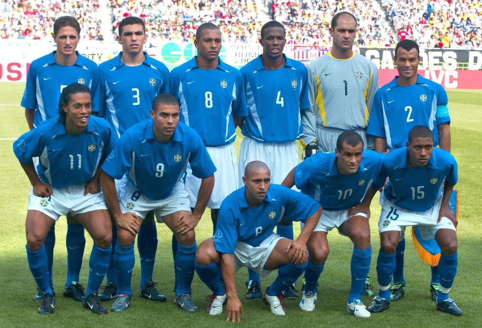 Brasil x Inglaterra Copa do Mundo 2002
