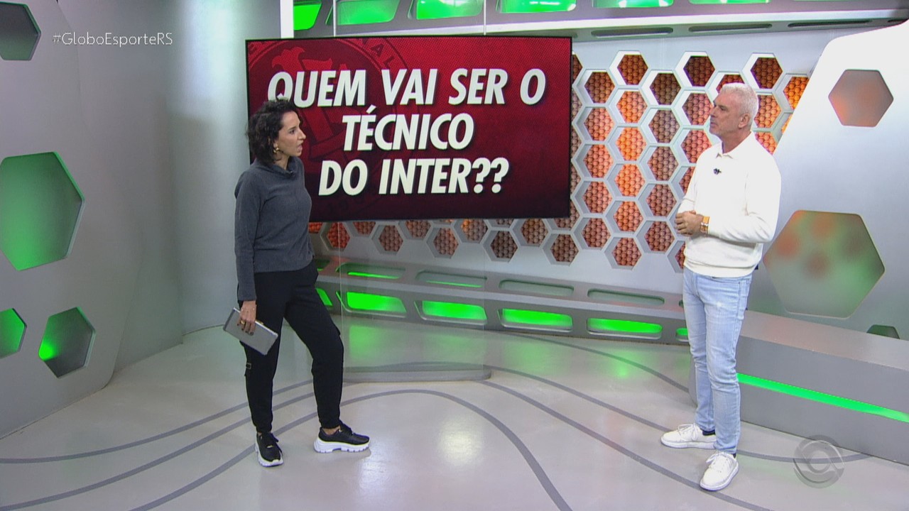 Mauricio Saraiva e Alice debatem sobre quem será o técnico do Inter