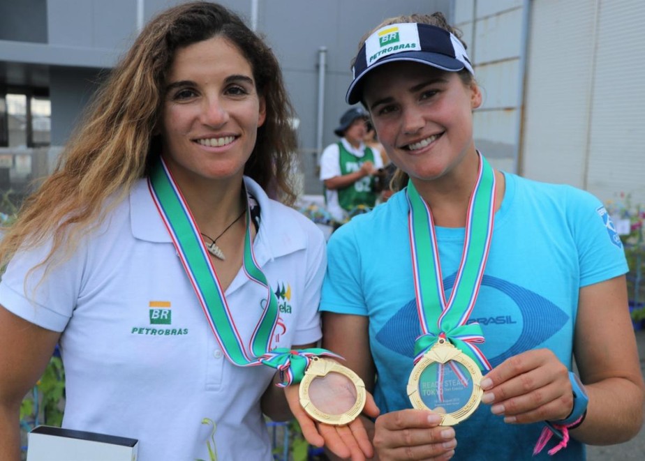Martine e Kahena conquistam a prata em evento-teste para Paris
