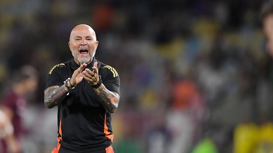 Sul-Americana com o Atlético-MG é chance de Sampaoli virar maior campeão e encerrar jejum - Foto: (Thiago Ribeiro/AGIF)