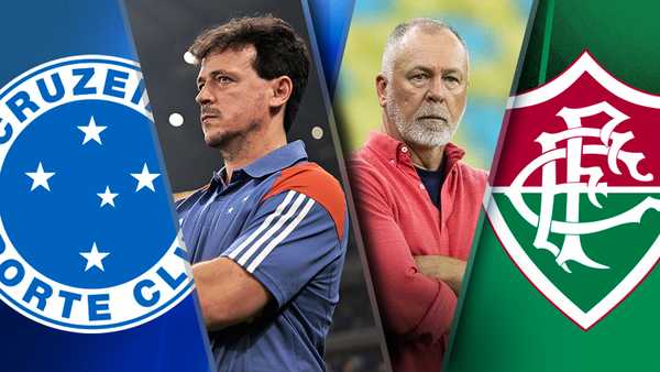 Fluminense e Cruzeiro reencontram últimos técnicos multicampeões no confronto Mano x Diniz