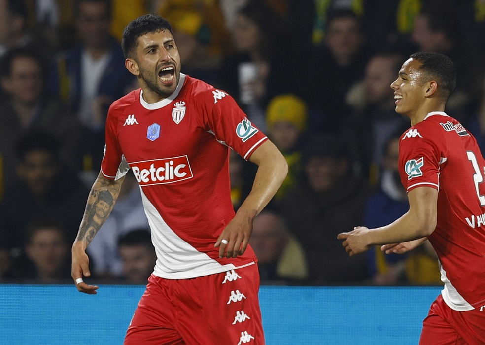 Guillermo Maripán em ação pelo Monaco