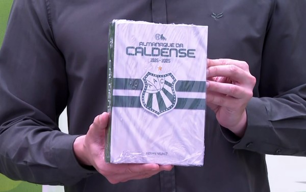 Caldense lança almanaque com 100 anos de história e quase 3 mil partidas catalogadas