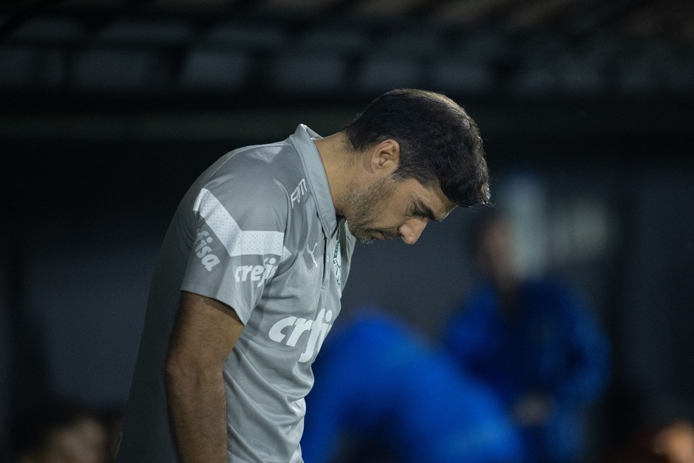 Palmeiras de Abel Ferreira tomou a virada do Bragantino — Foto: Fabio Moreira Pinto/AGIF