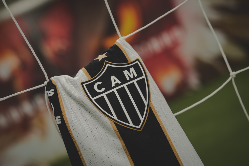 Escudo; camisa; Atl�tico-MG � Foto: Pedro Souza / Atl�tico-MG
