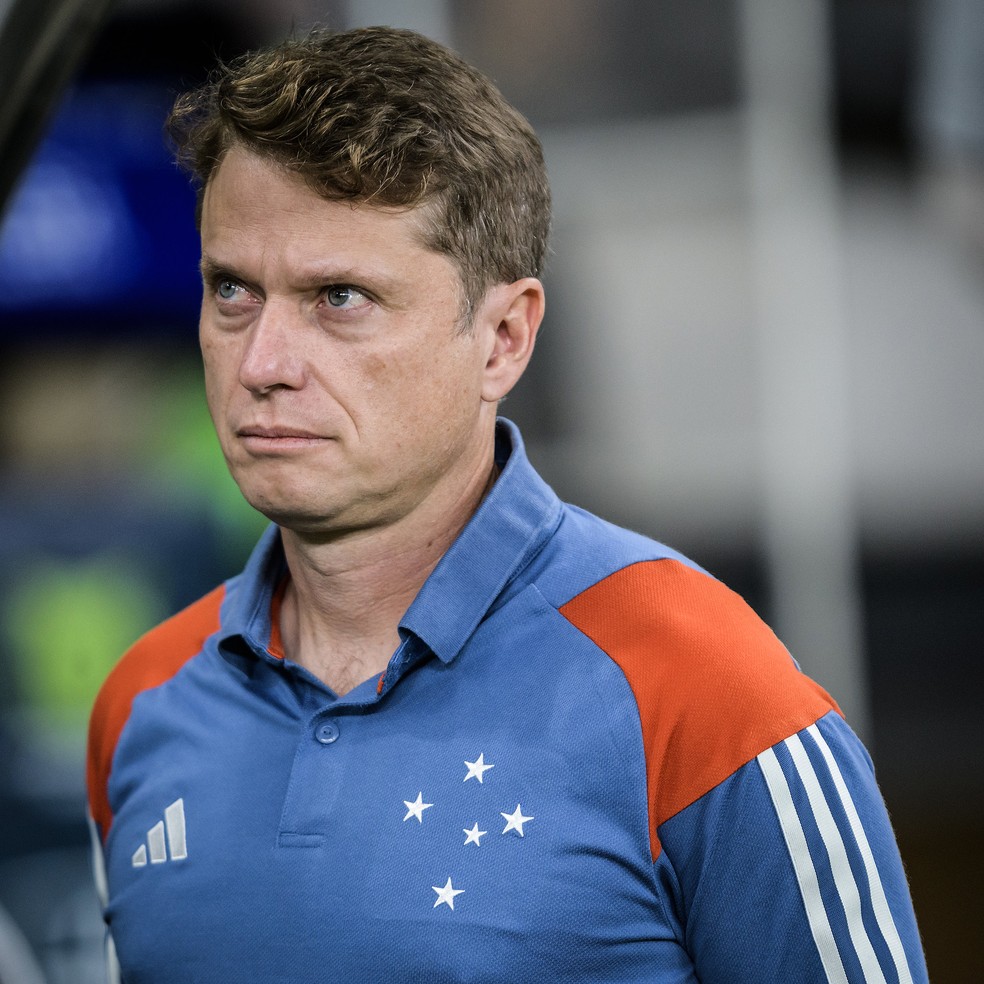 Fernando Seabra, técnico do Cruzeiro — Foto: Gustavo Aleixo/Cruzeiro