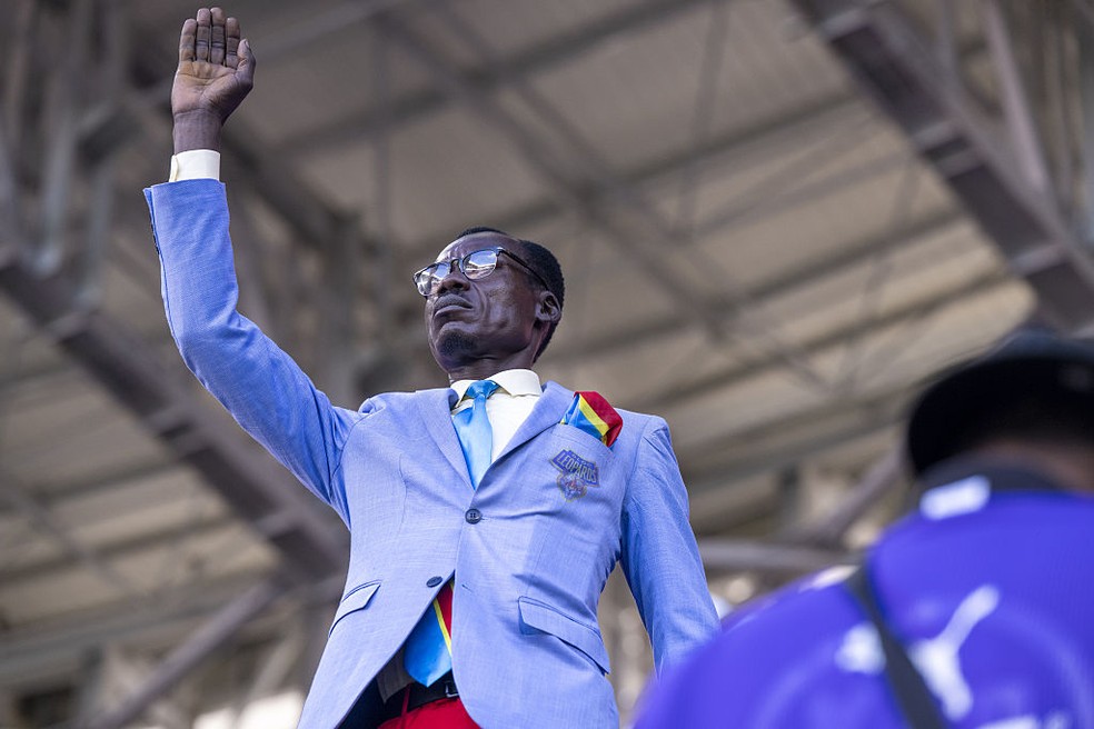 Michel Kuka Mboladinga, torcedor da RD Congo
