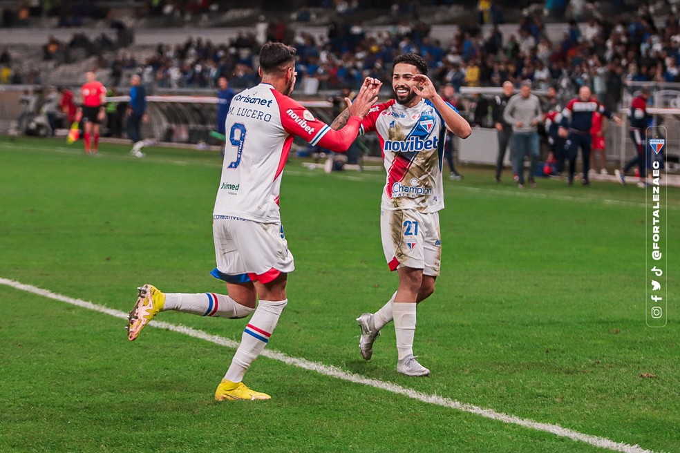 Cruzeiro, Fortaleza, Lucero, Calebe — Foto: Bruno Oliveira / Fortaleza EC