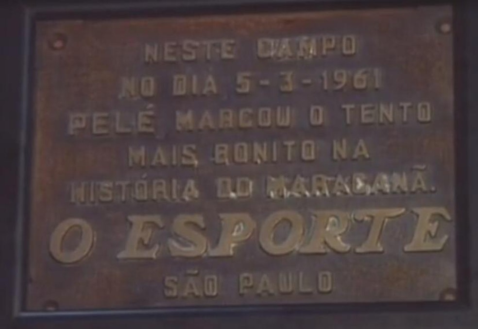 Contra o Fluminense, Pelé marcou a obra-prima que deu origem a expressão  gol de placa