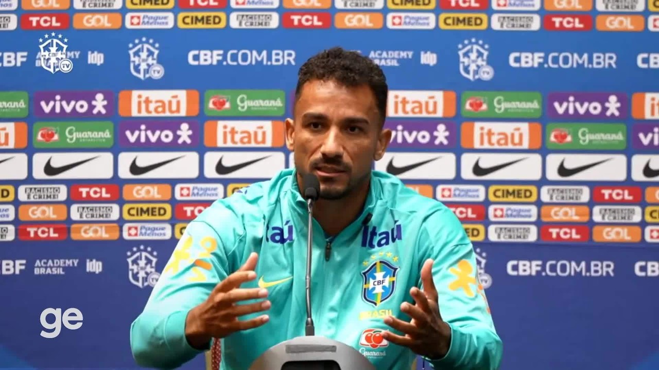 'Neste momento, estamos um passo atrás', diz Danilo sobre a atuação da Seleção Brasileira