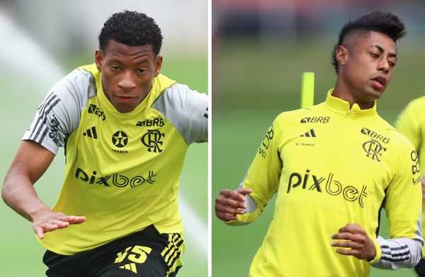 Bruno Henrique e Plata lideram ataque inédito do Inter contra Flamengo