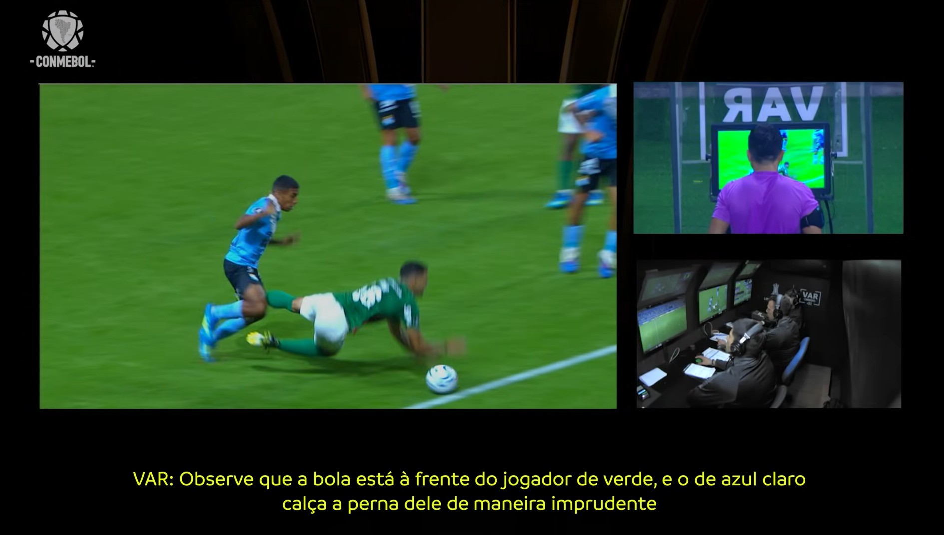 VAR Explica Decisão do Pênalti a Favor do Palmeiras: 