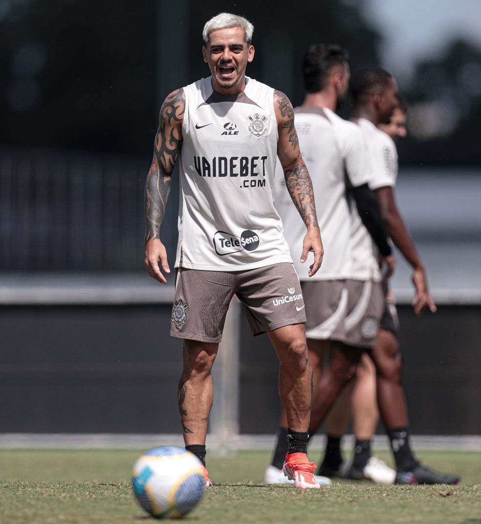 Fagner vai completar 550 jogos com a camisa do Corinthians — Foto: Rodrigo Coca/Ag. Corinthians