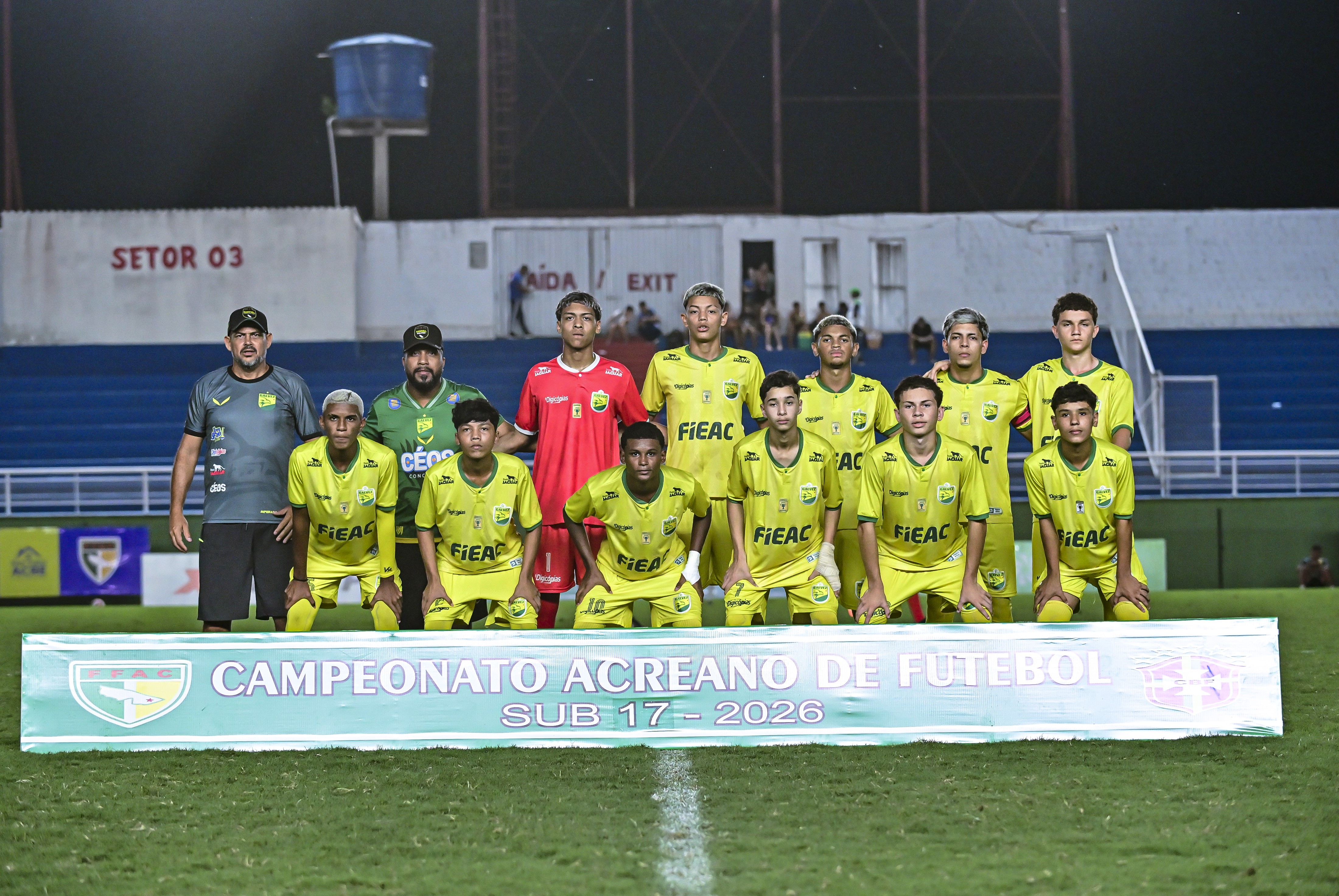 Galvez confirma time sub-17 para encarar Santa Cruz-AC na Copa do Brasil Sub-20