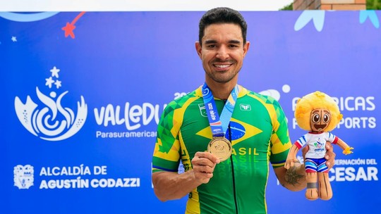 Roberto Neto conquista segundo ouro nos Jogos Parasul-Americanos de Valledupar