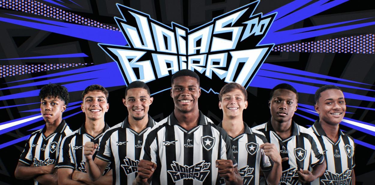 Joias do bairro: Base do Botafogo ressignifica provocação de rivais | Ge