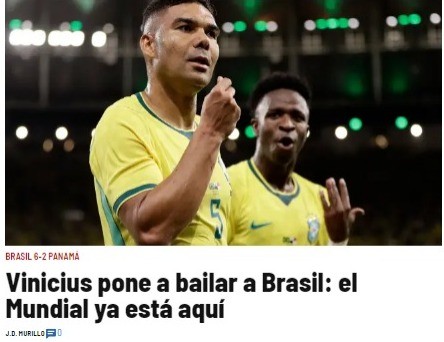 "Brasil é um rolo compressor": imprensa internacional repercute vitória da Seleção sobre o Panamá