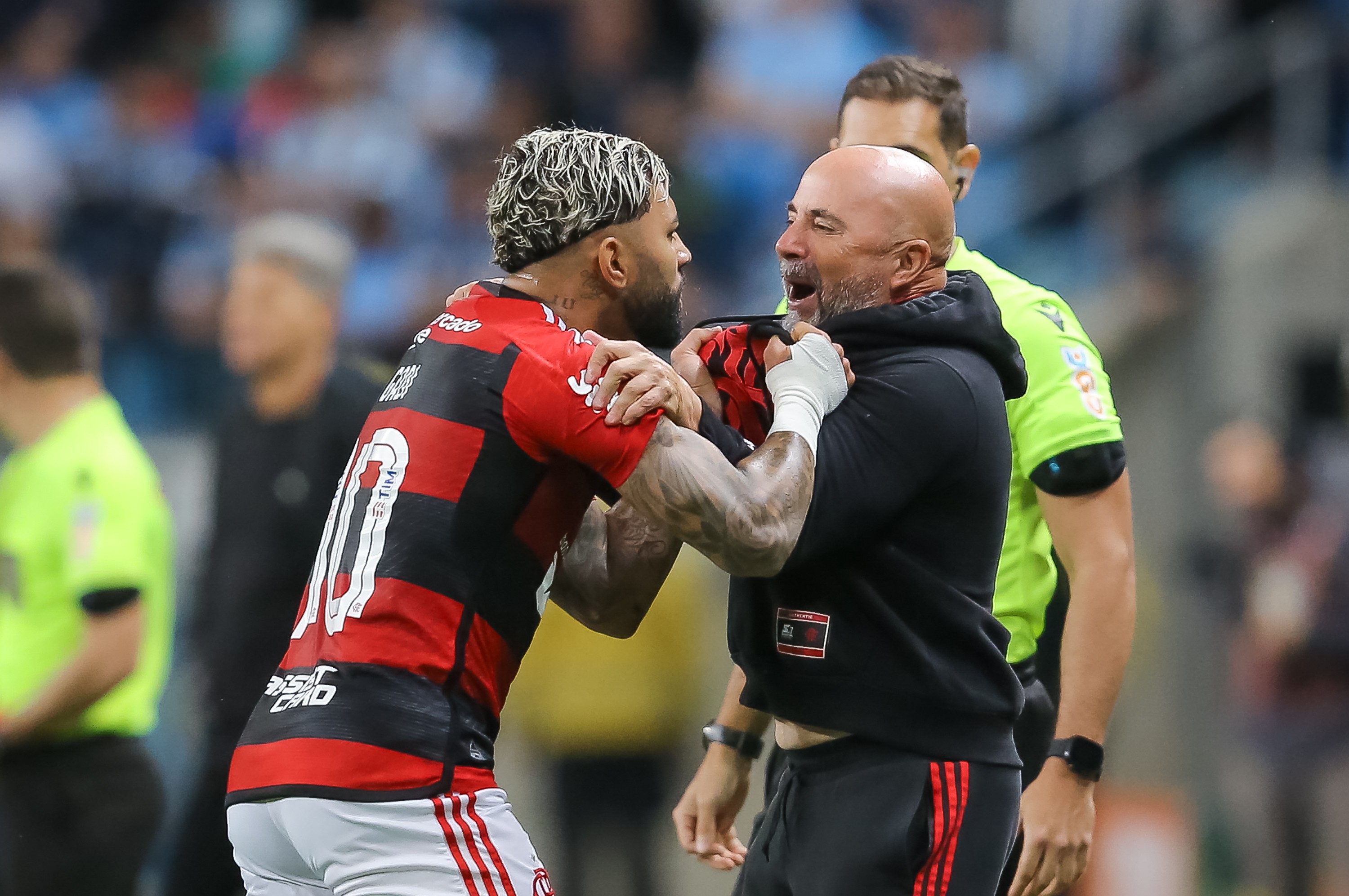 Sampaoli reencontra Gabigol em clássico entre Cruzeiro e Atlético-MG