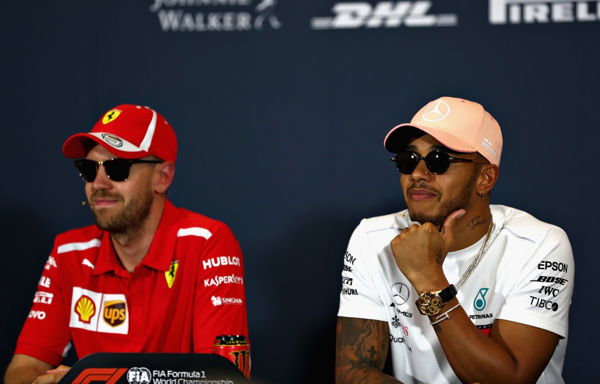 Duelo Vettel x Hamilton em Mônaco começa com óculos escuros e bom humor ...