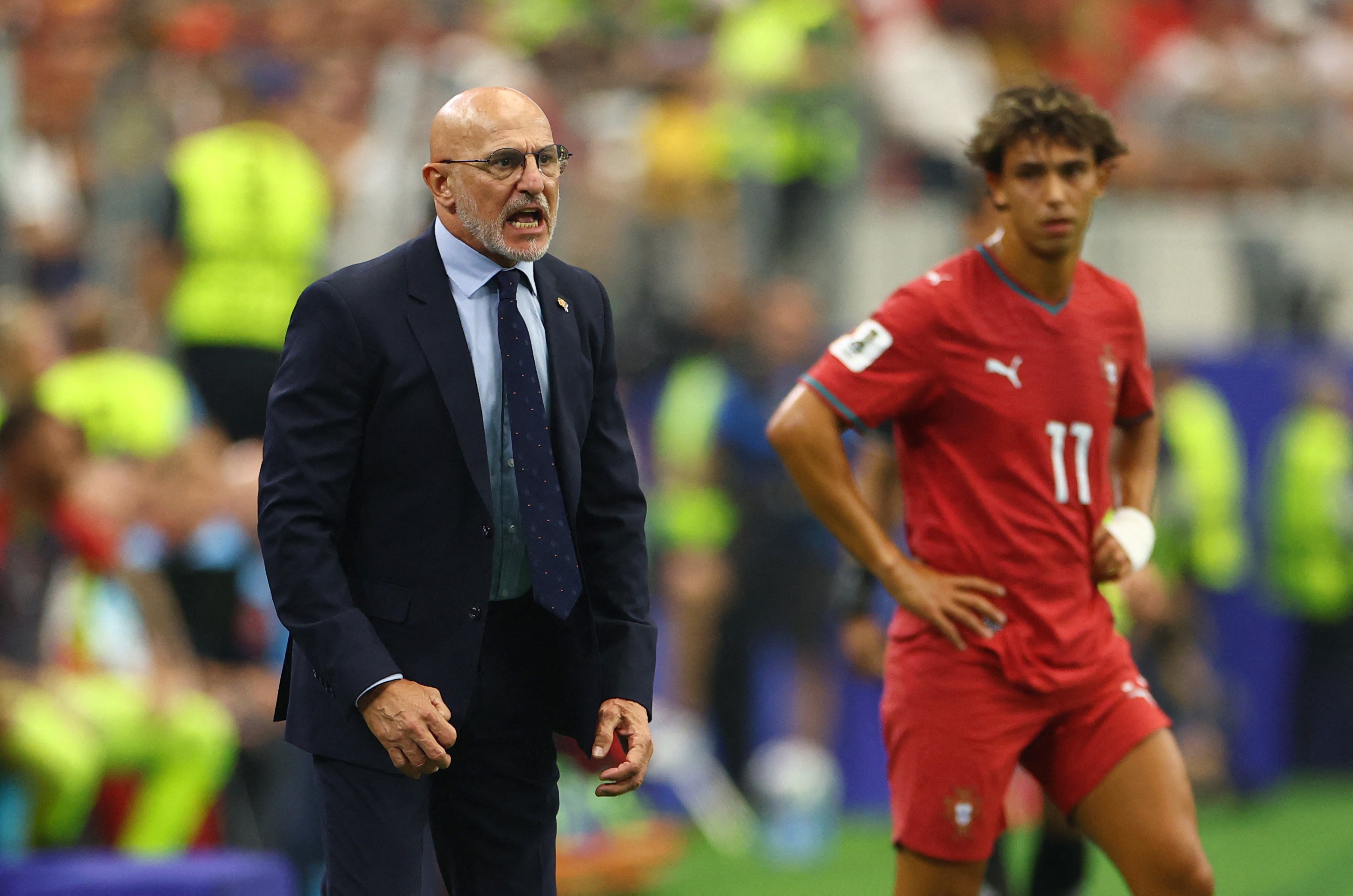 Técnico da Espanha vibra com classificação contra Portugal: "Era uma final antecipada"