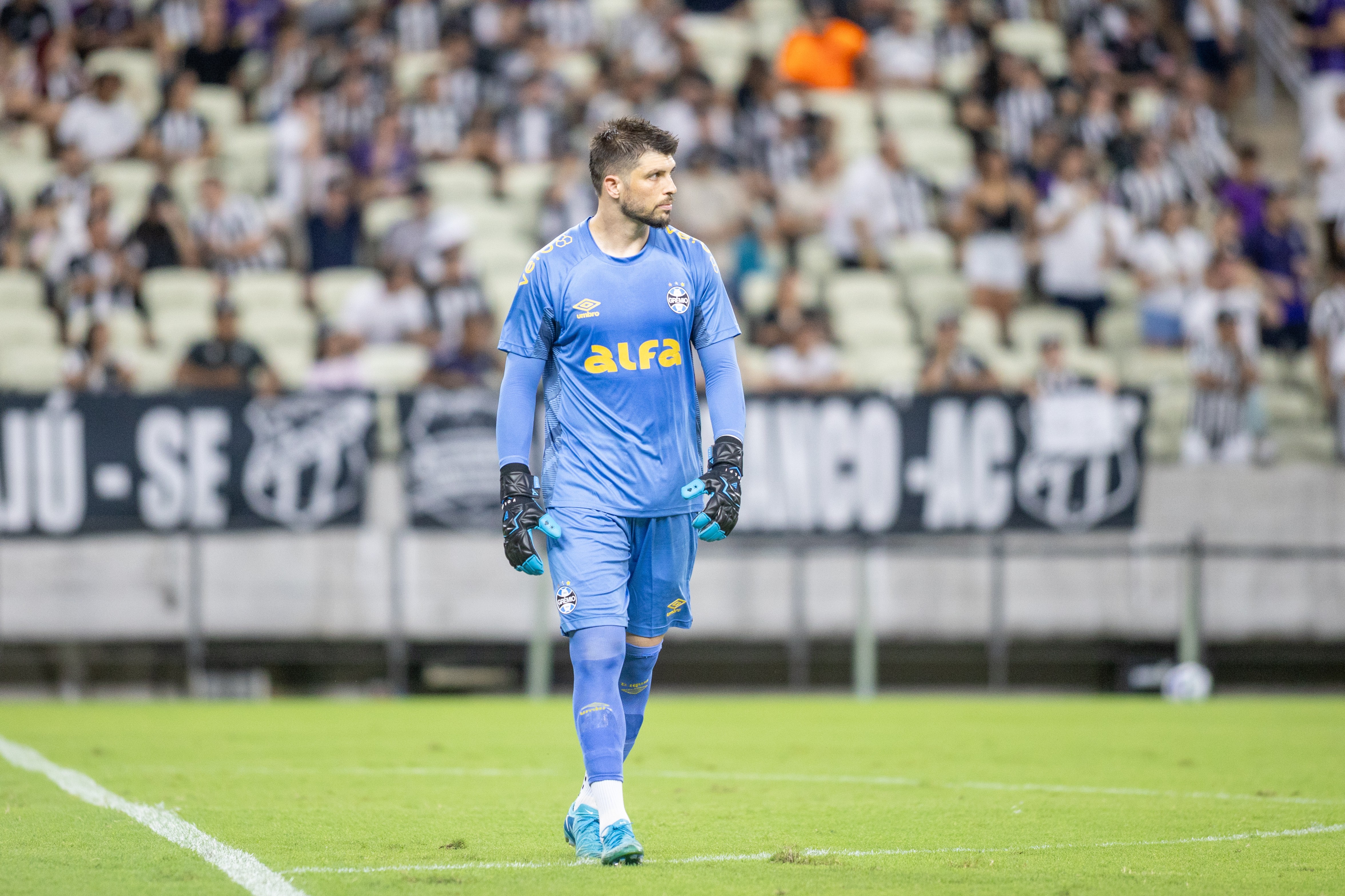Quinteros minimiza gol concedido pelo Grêmio após a presença de Volpi na área