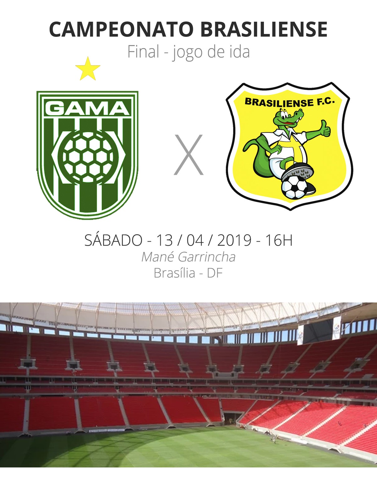 Gama x Brasiliense: tudo o que você precisa saber sobre o jogo de ida ...