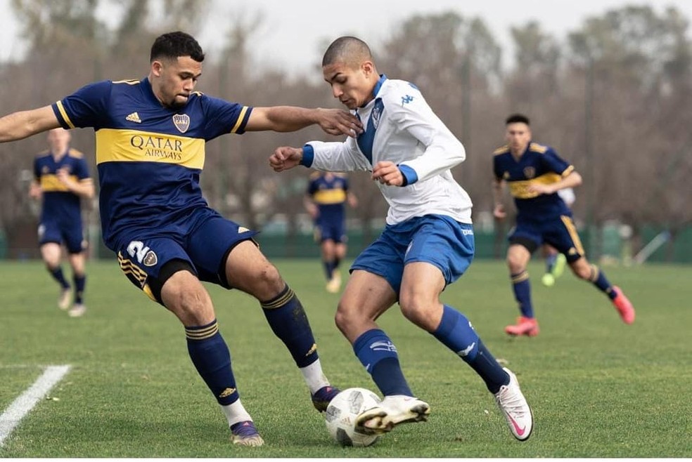 Thomas Bentancor em atuação pelo Boca Juniors. — Foto: Divulgação