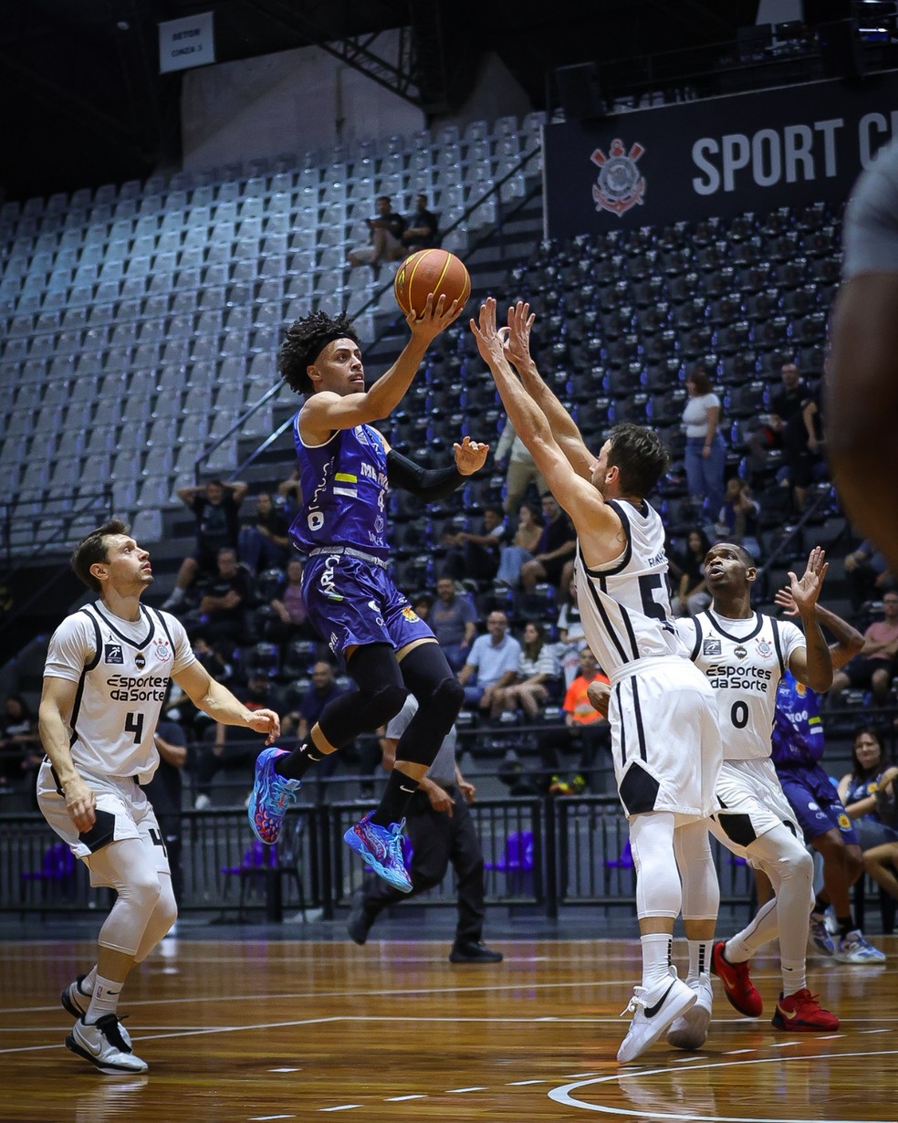 Corinthians x São José - Paulista de Basquete — Foto: Beto Miller/Corinthians