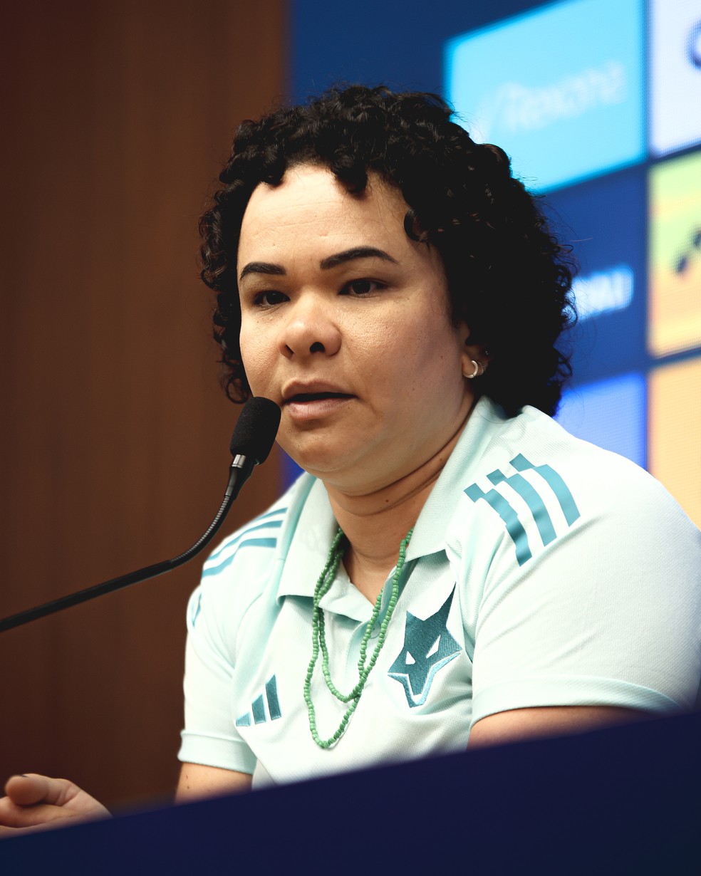 Bárbara Fonseca, diretora de futebol do Cruzeiro — Foto: Gustavo Martins/Cruzeiro