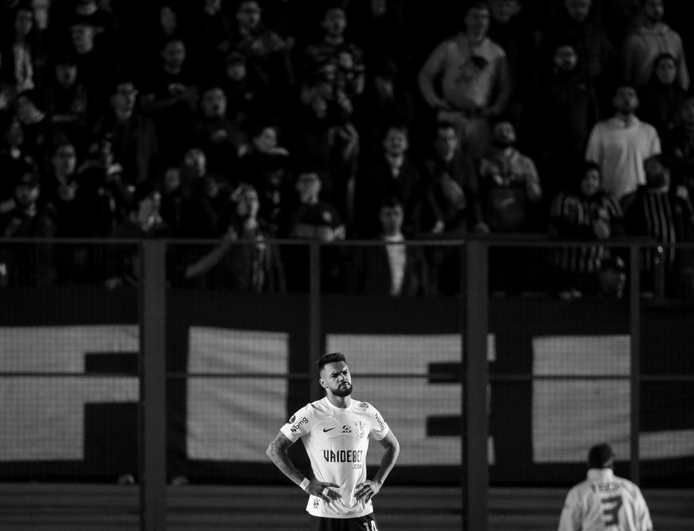 Corinthians não vence há quatro partidas, sendo três pelo Brasileirão e uma pela Sul-Americana — Foto: Rodrigo Coca/Agência Corinthians