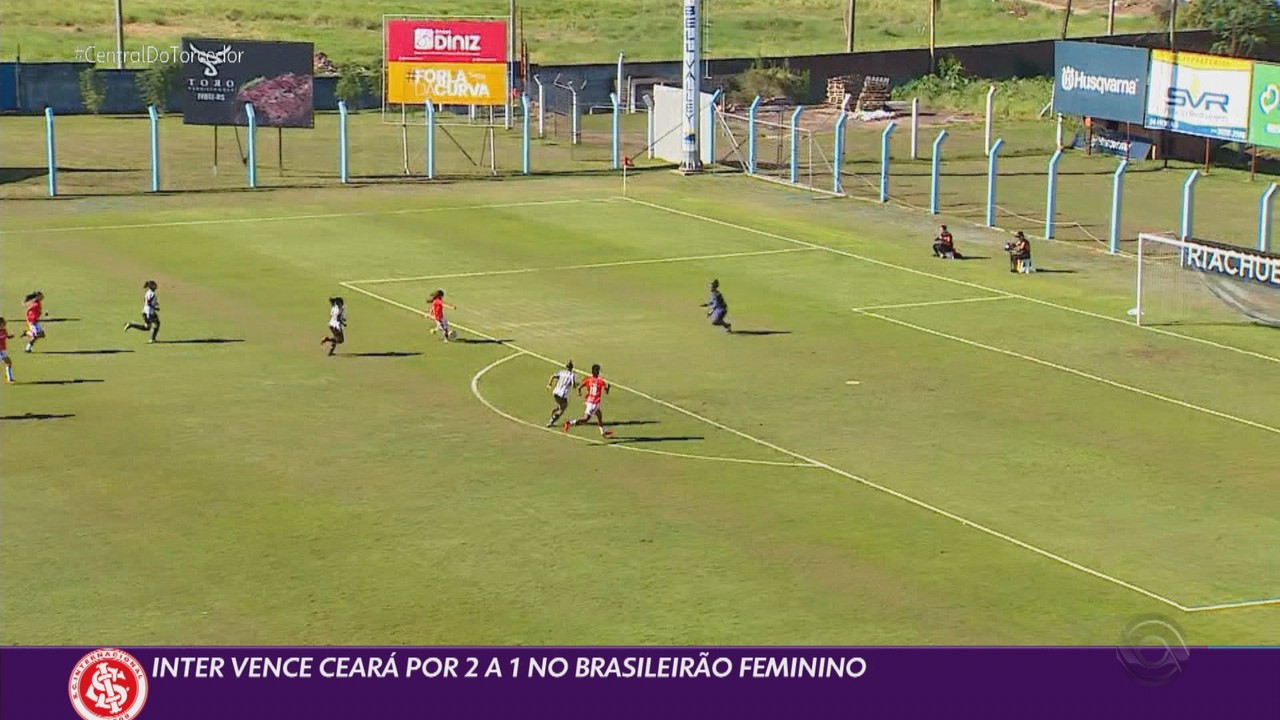 Inter vence Ceará por 2 a 1 no Brasileirão Feminino