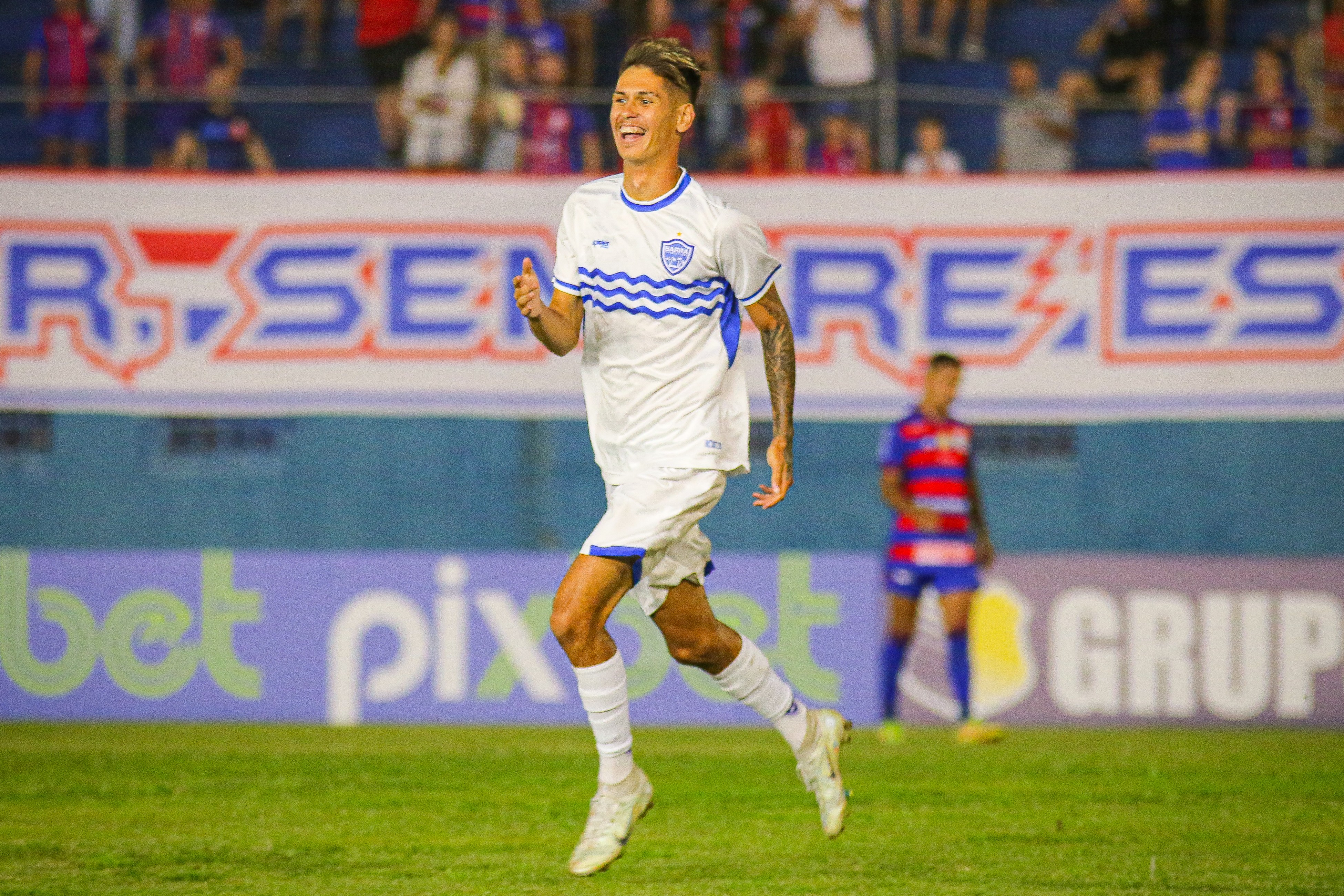 Barra anuncia retorno de meia para sequência da Série C | Ge