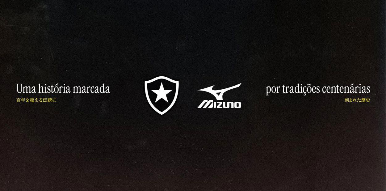 Botafogo apresenta primeiros uniformes com a Mizuno; veja fotos