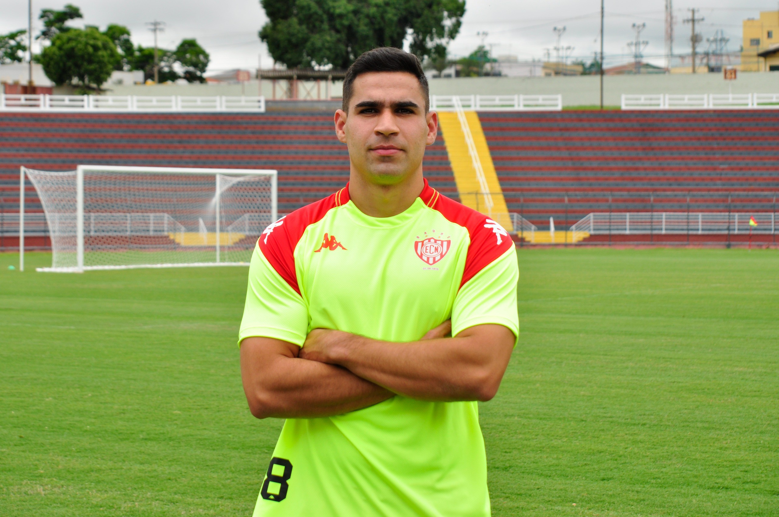 Noroeste apresenta o meio-campista Thiago Lopes | Ge