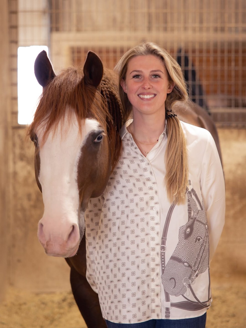 Gina Schumacher conta como equitação ajudou a superar acidente do pai — Foto: Reprodução/Instagram