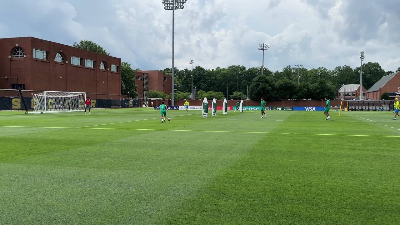 Palmeiras treina finalização em reapresentação nos EUA