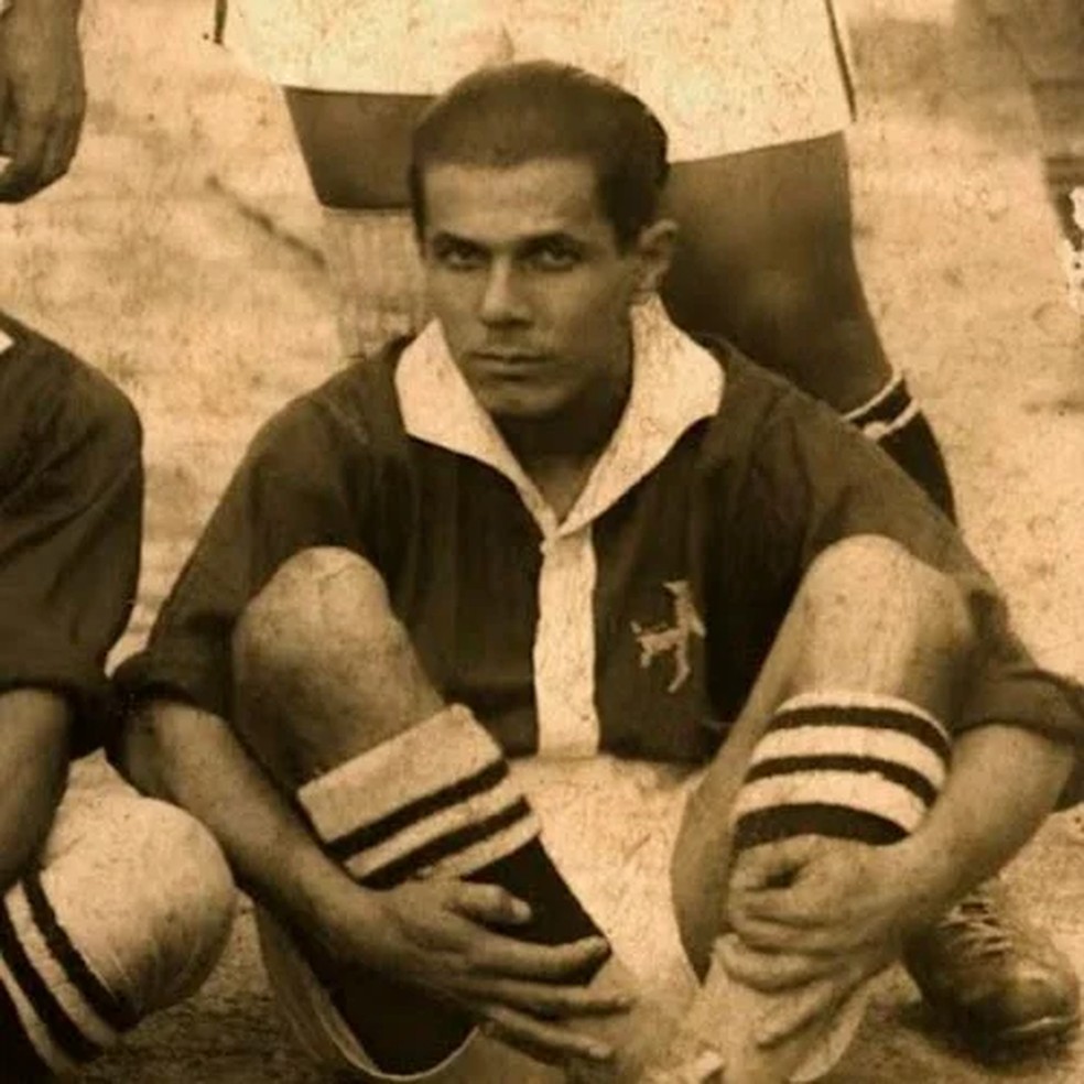 Negrito, jogador do Vasco em 1923 — Foto: Divulgação/Vasco