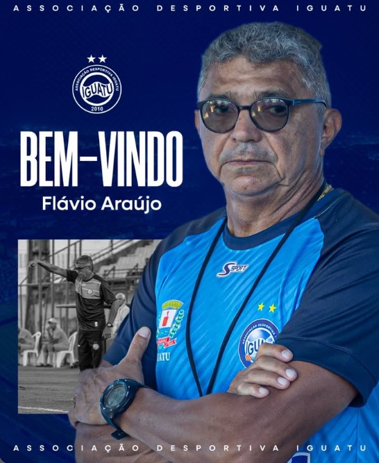 Iguatu anuncia técnico Flávio Araújo para temporada 2027