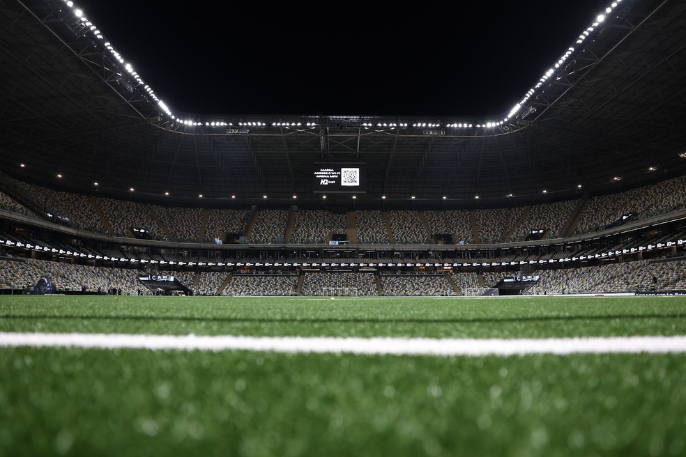 Arena MRV palco do confronto entre Atlético-MG e Sport pelo Brasileirão Série A.