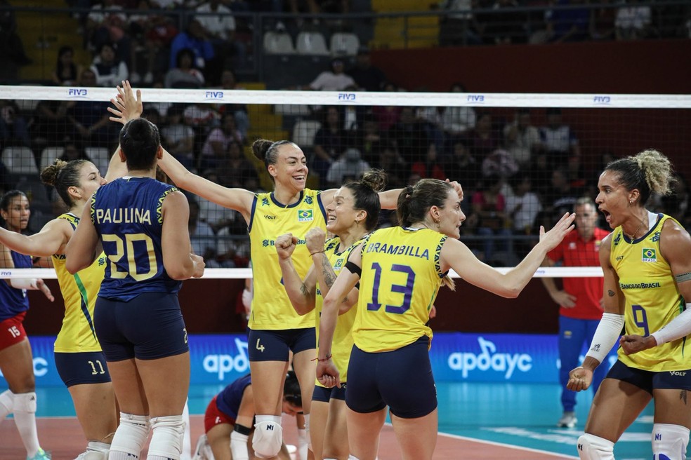 Brasil supera a Col&ocirc;mbia na final da Copa Sul-Americana &mdash; Foto: Divulga&ccedil;&atilde;o/CSV
