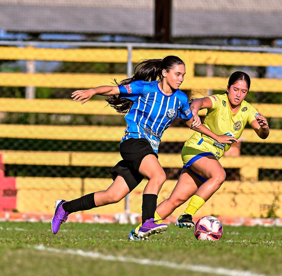Craques do Futuro x Grêmio Xapuriense - Campeonato Acreano Feminino Sub-17 — Foto: Arquivo pessoal/Sueli Rodrigues