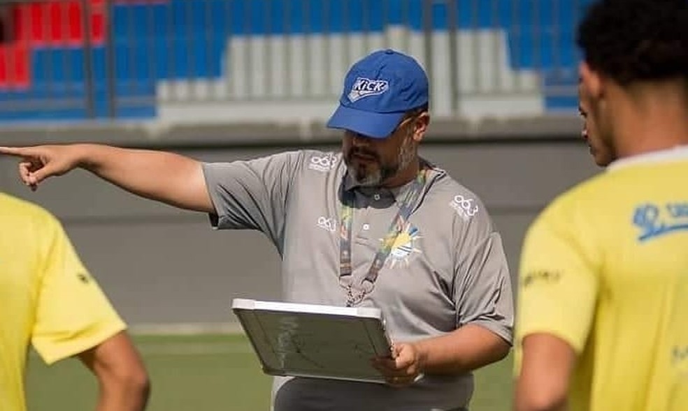 Paulo Caroço em passagem pelo Palmas — Foto: Arquivo pessoal